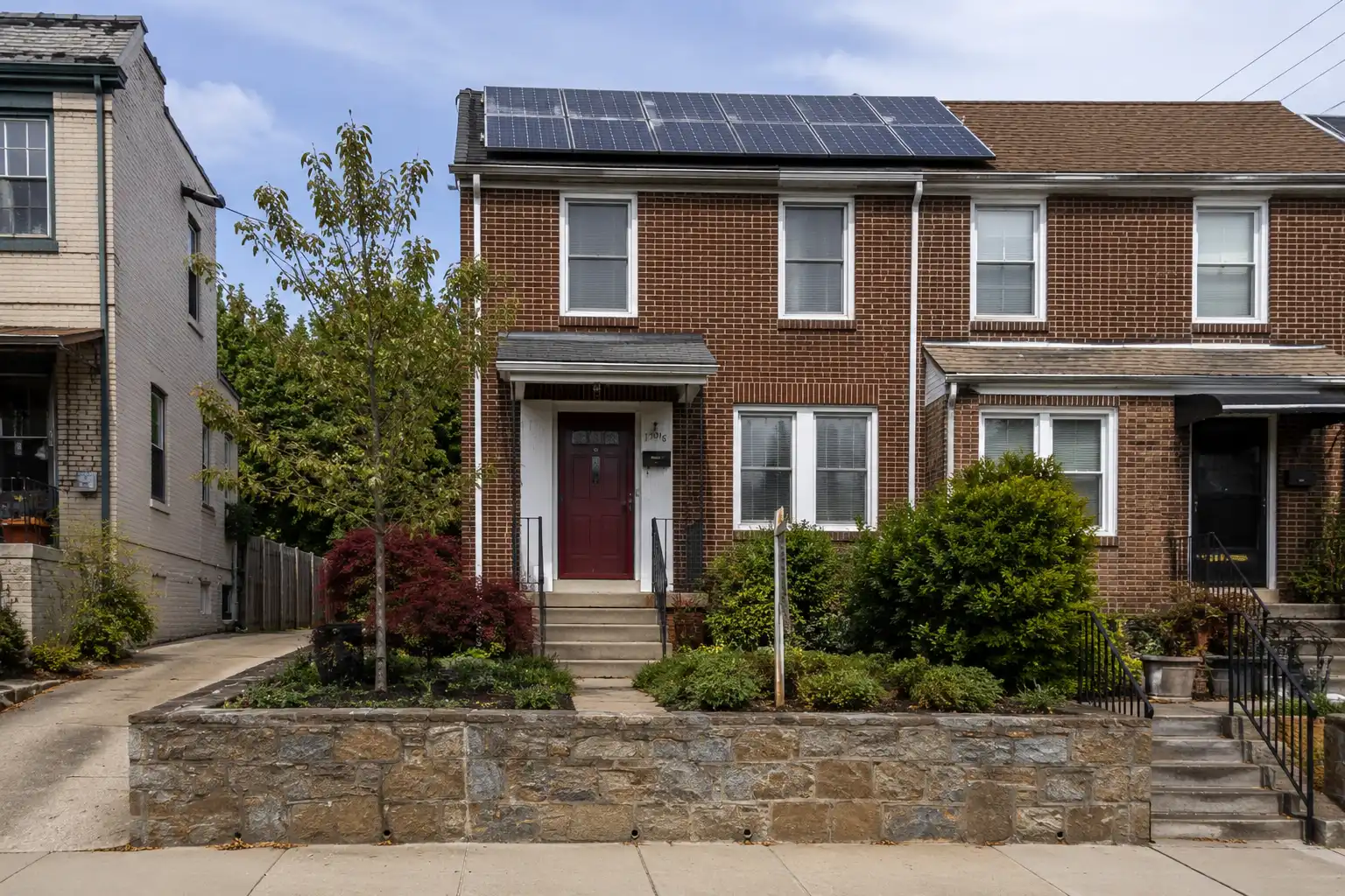 Martinez Home rooftop solar installation
